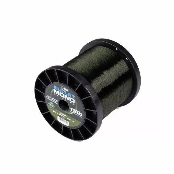 Nash Bullet Mono Bulk Spool 3000mtr | Green 5 Nash Bullet Mono Bulk Spool 3000mtr | Green - Afbeelding 5