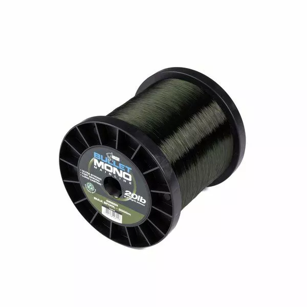 Nash Bullet Mono Bulk Spool 3000mtr | Green 6 Nash Bullet Mono Bulk Spool 3000mtr | Green - Afbeelding 6