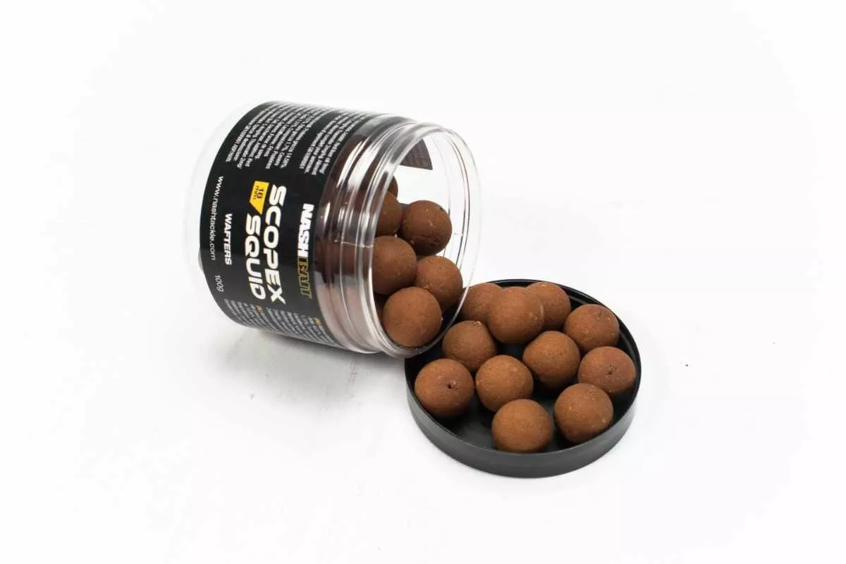 Nash Scopex Squid Wafters 18mm (100gr) 1 Nash Scopex Squid Wafters 18mm (100gr)