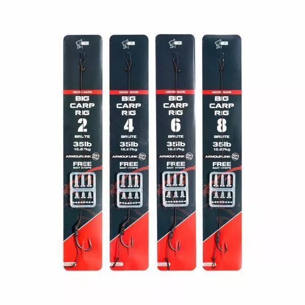Nash Big Carp Ready Tied Rigs 1 Nash Big Carp Ready Tied Rigs