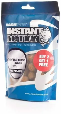 Nash Candy Nut Crush Bollies 12mm 200grm