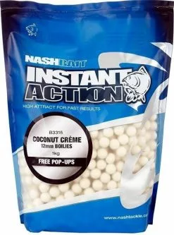 Nash Coconut Cr�me Boilies 12mm 1 Kg