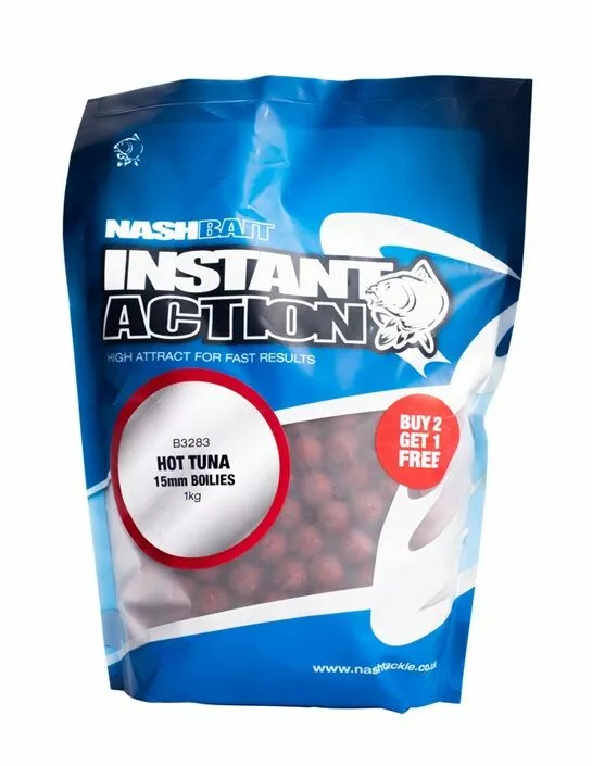 Nash Hot Tuna Boilies 15mm 1kg 1 Nash Hot Tuna Boilies 15mm 1kg