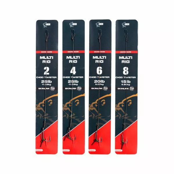 Nash Multi Rig Ready Tied Rigs 1 Nash Multi Rig Ready Tied Rigs