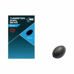 Nash Tungsten Oval Beads 16 Nash Tungsten Oval Beads -Tackle boxes Winkel oval3