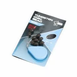 Nash Tungsten Oval Beads 12 Nash Tungsten Oval Beads -Tackle boxes Winkel oval6mm