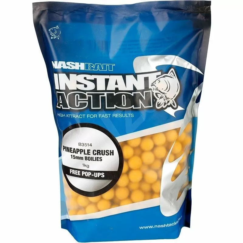 Nash Pineapple Crush Boilies 20mm 1 Kg 1 Nash Pineapple Crush Boilies 20mm 1 Kg