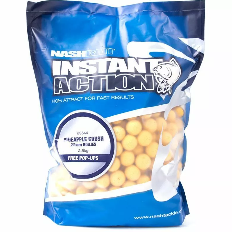 Nash Pineapple Crush Boilies 15mm 2.5 Kg 1 Nash Pineapple Crush Boilies 15mm 2.5 Kg
