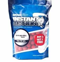 Nash Squid And Krill Boilies 12mm 200g