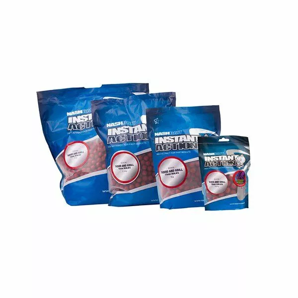 3 HALEN 2 BETALEN | Nash Squid And Krill Boilies 1kg 2 3 HALEN 2 BETALEN | Nash Squid And Krill Boilies 1kg - Afbeelding 2