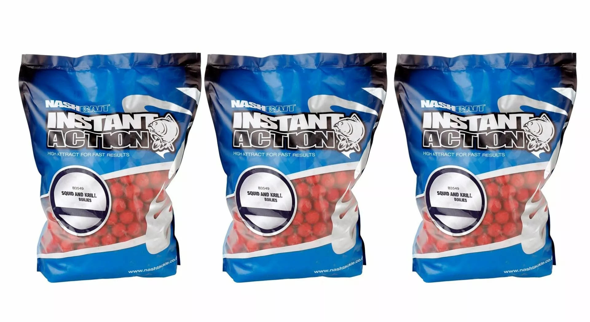 3 HALEN 2 BETALEN | Nash Squid And Krill Boilies 1kg 1 3 HALEN 2 BETALEN | Nash Squid And Krill Boilies 1kg