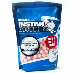 Nash Strawberry Crush Boilies 12mm 1kg