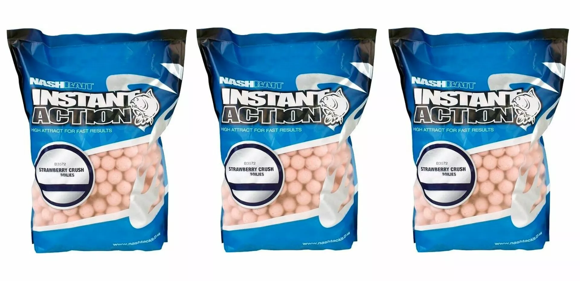 3 HALEN 2 BETALEN | Nash Strawberry Crush Boilies 1kg 1 3 HALEN 2 BETALEN | Nash Strawberry Crush Boilies 1kg