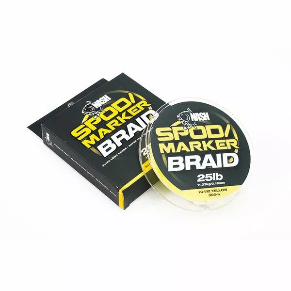 Nash Spod & Marker Braid 300mtr | Green / Yellow 4 Nash Spod & Marker Braid 300mtr | Green / Yellow - Afbeelding 4