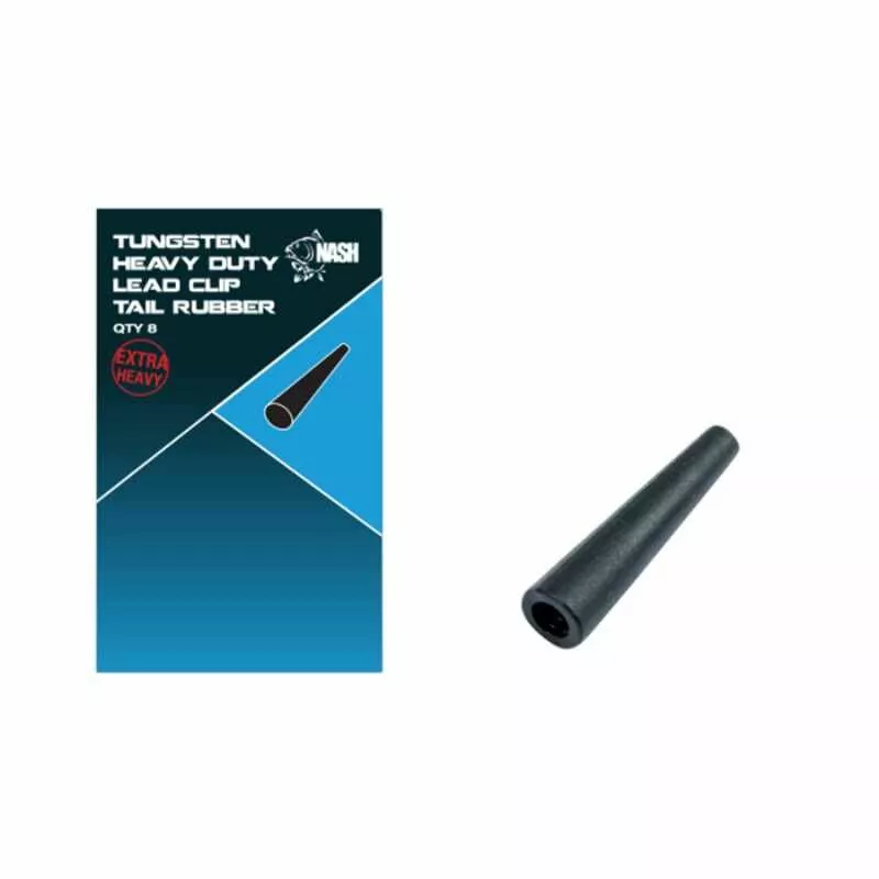Nash Tungsten Heavy Duty Lead Clip Tail Rubber 1 Nash Tungsten Heavy Duty Lead Clip Tail Rubber