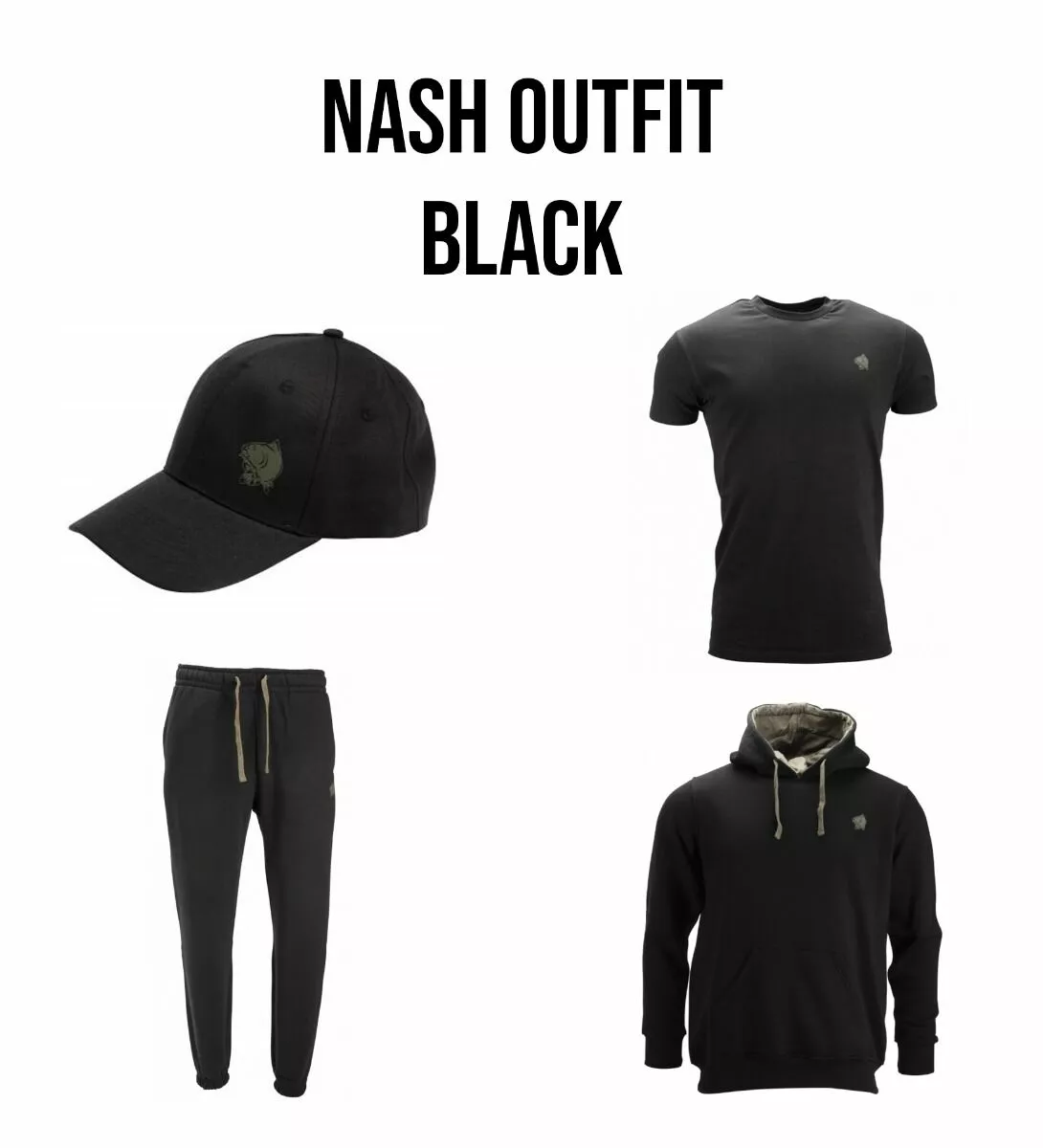 Nash Tackle Outfit Black 1 Nash Tackle Outfit Black