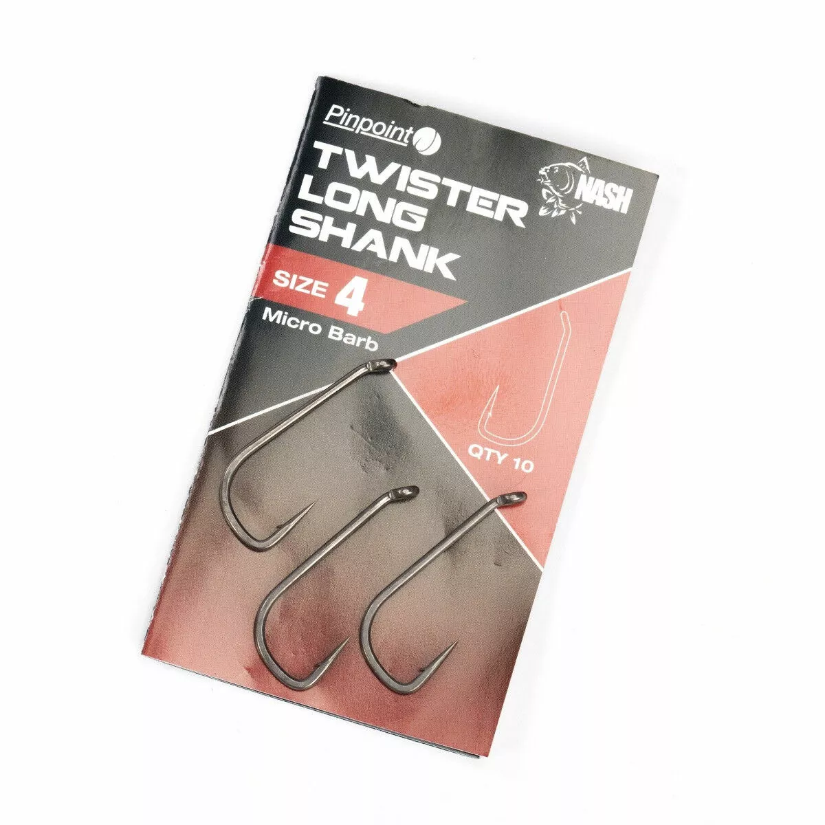 Nash Pinpoint Twister Long Shank Hooks 5 Nash Pinpoint Twister Long Shank Hooks - Afbeelding 5